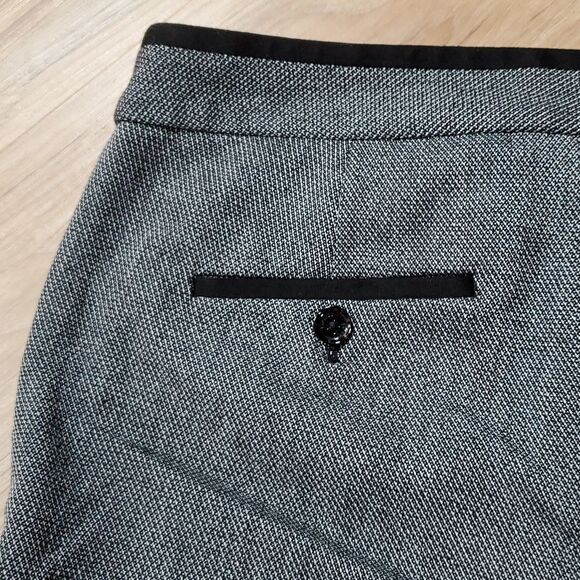 🔺️Express Black & White Columnist Pants Size 0/24 - Picture 7 of 10